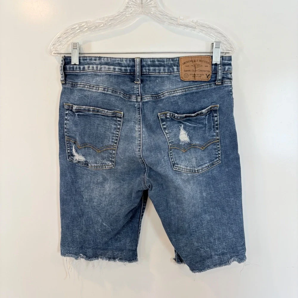 American Eagle Extreme Flex Mens Distressed Denim 10